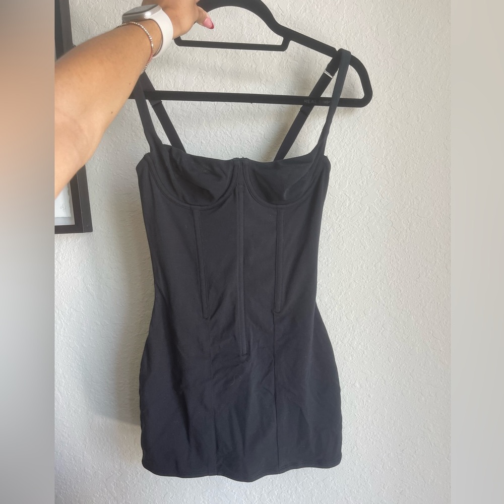 SKIMS Cotton Corset Dress in Soot (XS) New with tags! Quantity: 2